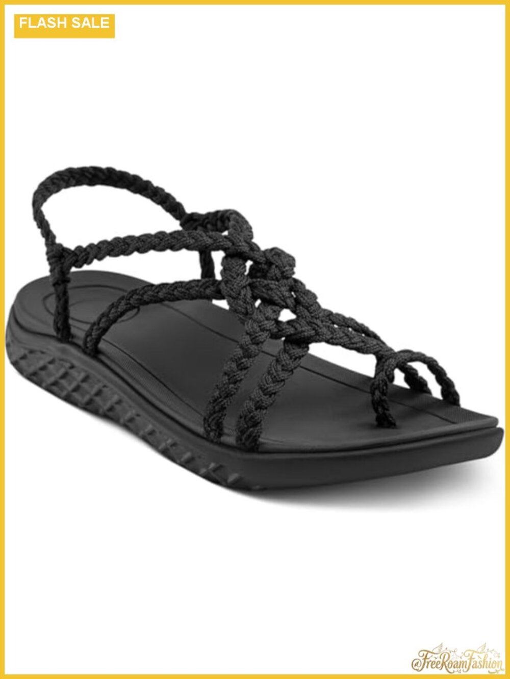 Plaka Womens Arch Support Walking Hiking Sandals Nylon Rope Water Resistant
